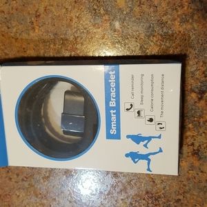 Smart bracelet black adjustable Health Sports bracelet, NWT